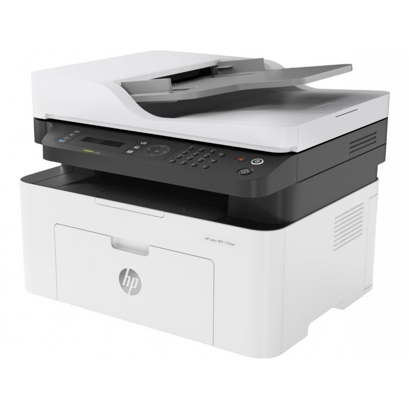 Impresora HP M137FNW Laser Multifuncional Monocromatica WiFi USB Red 20ppm