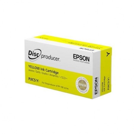 Cartucho De Tinta Epson PJIC5 Yellow Discproducer PP-100II PP-100 PP-100AP PP-50