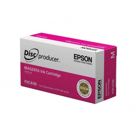 Cartucho De Tinta Epson PJIC4 Magenta Discproducer PP-100II PP-100 PP-100AP PP-50