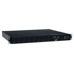 PDU Eaton Tripp Lite PDUMH15ATNET 15A 1.4Kw Monofasico Horizontal 8 Tomas Medidor Carga Red ATS