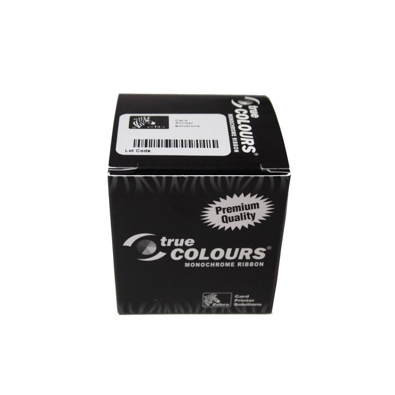 Cinta Zebra 800015-109 Blanca Monocromatica 1.000 Impresiones P300i P310i P400i P500i Tarjetas