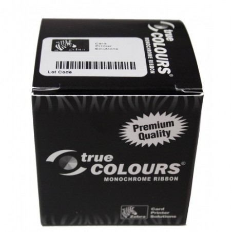 Cinta Zebra 800015-109 Blanca Monocromatica 1.000 Impresiones P300i P310i P400i P500i Tarjetas