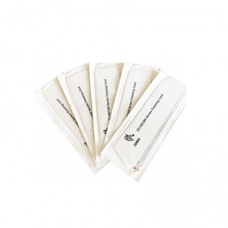 Kit De Limpieza Card Zebra 105999-311 ZC100 ZC300 5 Tarjetas