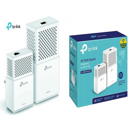 Kit Extensor Tp-Link TL-WPA7510 Power Line Inalambrico Doble Banda AC750 x 2