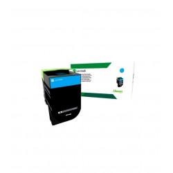 Toner Lexmark 78C4XC0 Cyan 5.000 Paginas CS622 CX622 CS421 CS521 CX625