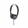 Audifonos De Diadema Sony MDR-ZX110 Negro Plegables Giratorio Cable 1.2m