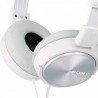 Audifonos Diadema Sony MDR-ZX310AP Blanco Plegables Microfono Integrado
