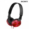 Audifonos Diadema Sony MDR-ZX310AP Rojo Plegables Microfono Integrado