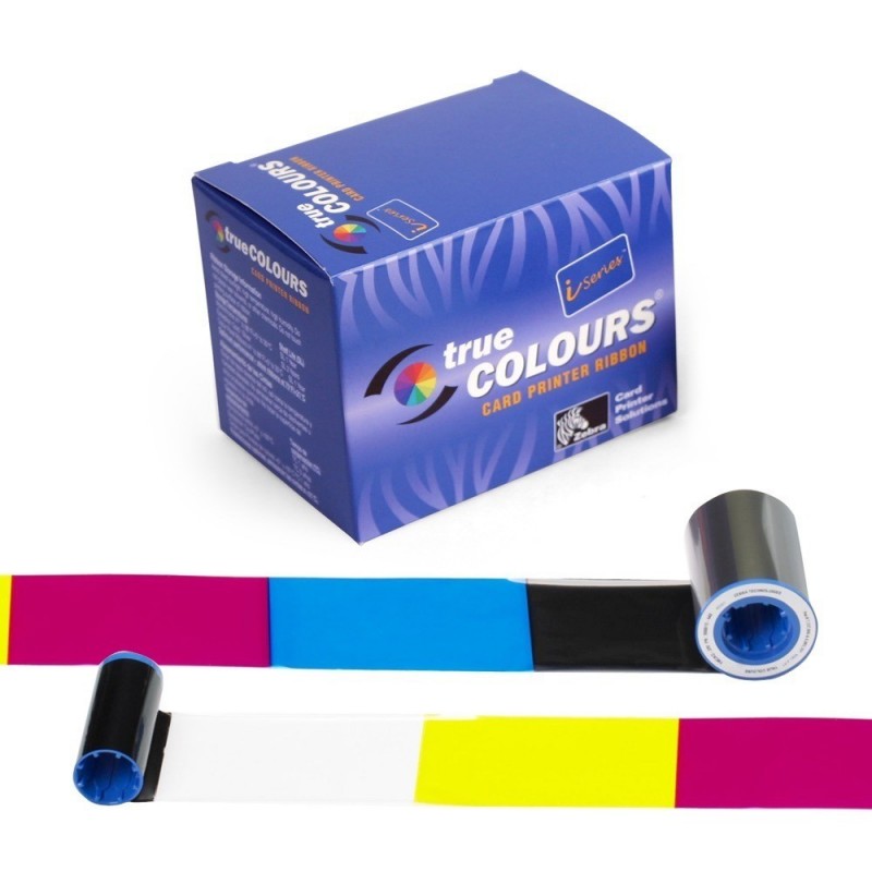 Cinta Zebra 800015-440 YMCKO Color 5 Panel 200 Impresiones P310i P320i P330i P420i