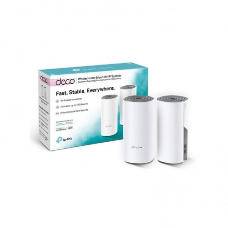 Router Tp-Link Deco E4 Kit x 2 Unidades WiFi  AC1200 10/100