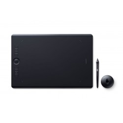 Tableta Digitalizadora Wacom Bluetooth PTH860 Intuos Pro Lapiz Touch Grande Negra