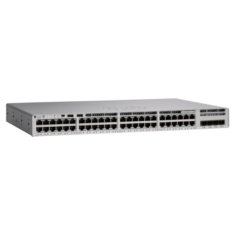 Switch Cisco Catalyst C9200L 48 Puertos Gigabit PoE+ 4 x 1G Network Essentials
