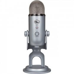 Microfono Logitech Yeti Silver USB 988-000103