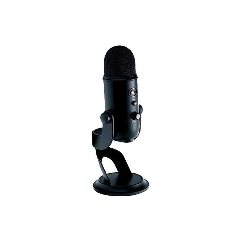 Microfono Logitech Yeti Blackout Edition USB 988-000100