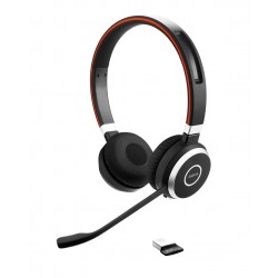 Diadema Auricular Jabra Evolve 65 Duo MS Bluetooth USB Negro