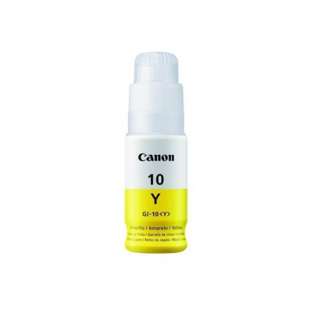 Botella De Tinta Canon Gi-10 Y Amarilla 70ml G5010 G6010
