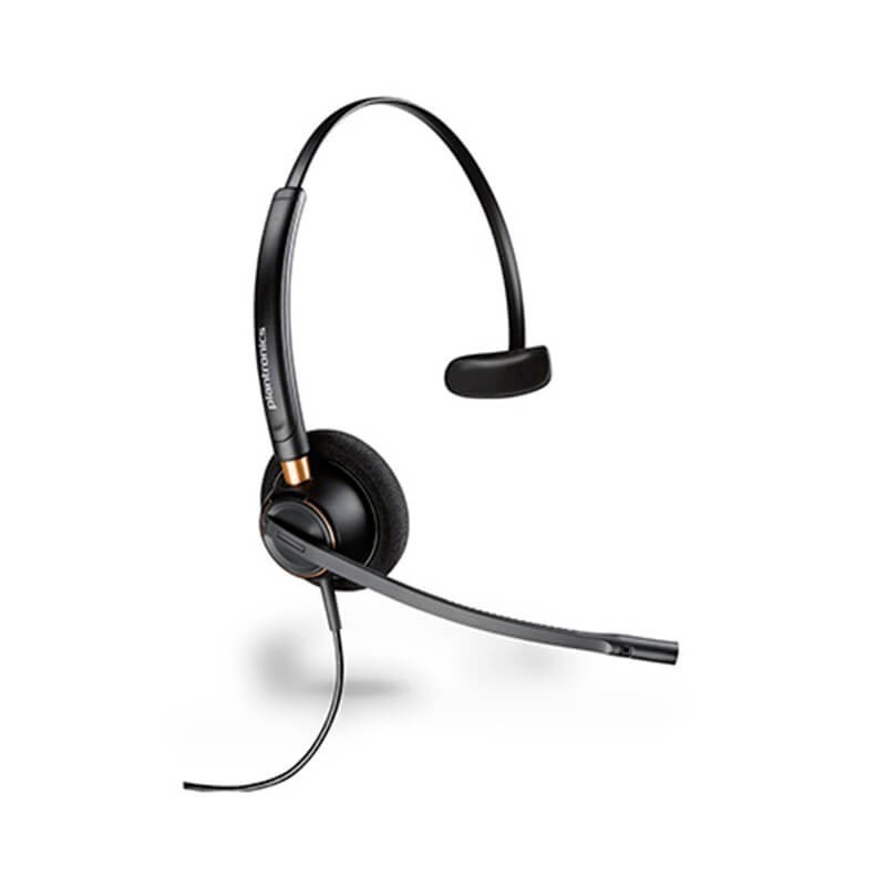 Diadema Poly HW510 Plantronics QD Monoaural Encorepro