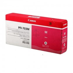 Cartucho De Tinta Canon PFi-703M Magenta 700ml iPF810 iPF815 iPF820 iPF825