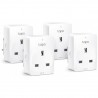 Mini Enchufe Inteligente Tp-Link Tapo P100 Kit x 4 WiFi