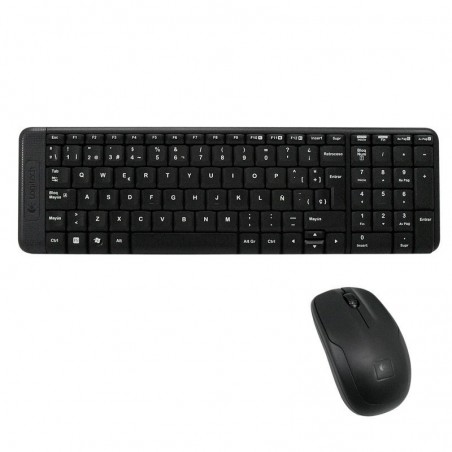 Combo Teclado Mouse Logitech MK220 Inalambrico