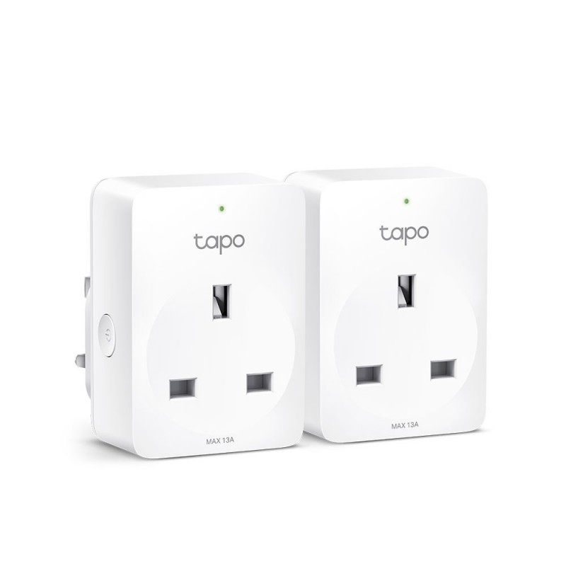 Mini Enchufe Inteligente Tp-Link Tapo P100 x 2 Unidad WiFi