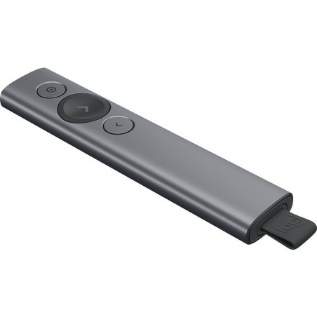 Apuntador Presentador Logitech Spotlight Bluetooth Wireless Gris 910-005216