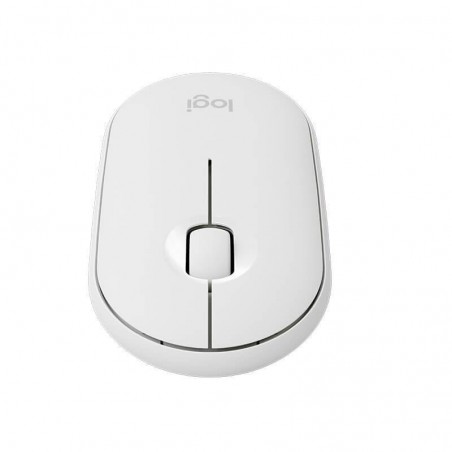 Mouse Logitech M350 Blanco Inalambrico Bluetooth USB