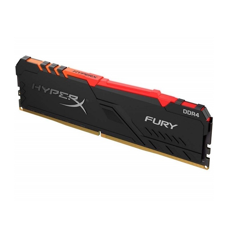 Memoria Para PC Kingston 8GB HyperX Fury RGB DDR4 3000Mhz