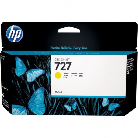 Cartucho De Tinta HP B3P21A Amarillo 727 130ml T920 T1500 T2500