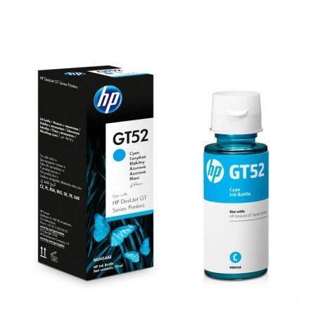 Botella De Tinta HP GT52 Cyan M0H54AL 8.000 Paginas GT 5810