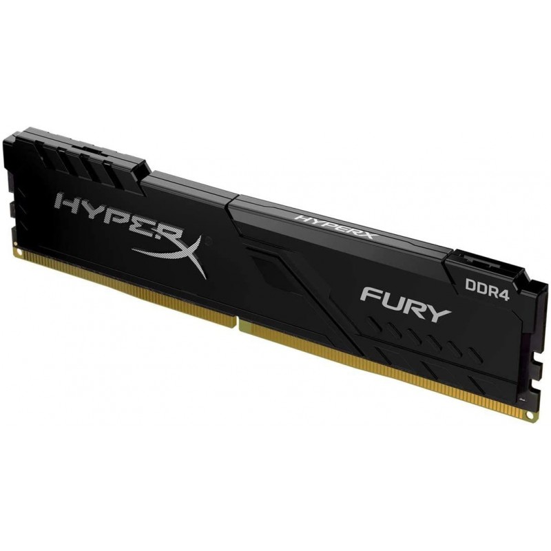 Memoria Para PC Kingston 16GB DDR4 2666Mhz DIMM HyperX FURY Black
