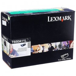 Toner Lexmark T650A11L Negro T65X 7.000 Paginas T650 T652 T654 T656