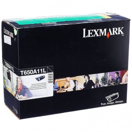 Toner Lexmark T650A11L Negro T65X 7.000 Paginas T650 T652 T654 T656
