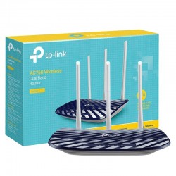 Router Tp-Link Archer C20 WiFi Doble Banda 433Mbps 5Ghz + 300Mbps 2.4Ghz