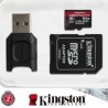 Memoria MicroSD Kingston 64GB React Plus Adaptador Lector Tarjeta