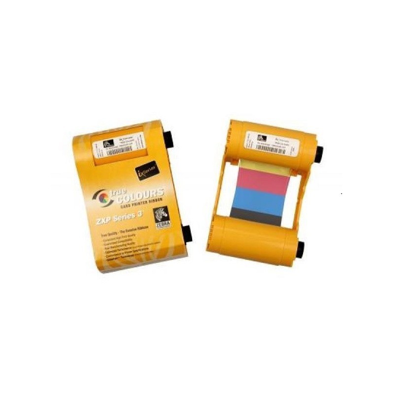 Cinta Zebra 800033-344 YMCK00 ZXP Serie 3 Color 230 Impresiones