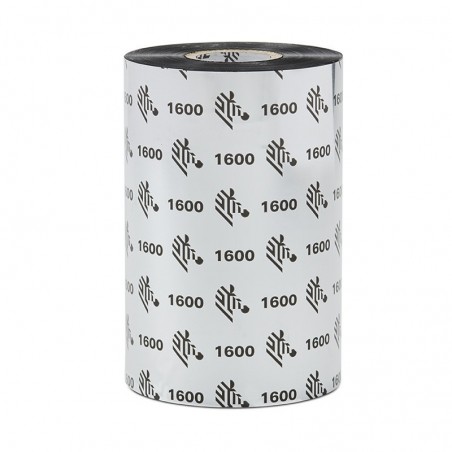Cinta Zebra Cera 01600BK15645 156mm x 450Mts 25mm Etiquetas