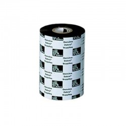 Cinta Zebra Cera 01600BK08345 83mm x 450Mts 25mm Etiquetas