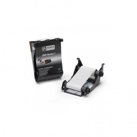 Cinta Zebra 800011-109 Blanca ZXP Serie 1 Monocromatica 500 Impresiones