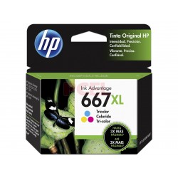 CARTUCHO HP TRICOLOR 667XL HP DESKJET INK ADVANTAGE 1216,1275,2335,2374,4175 330 pag - Imagen 1