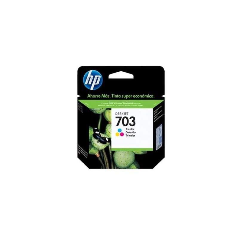 CARTUCHO HP TRICOLOR  703 DESKJET D730  F735  200 PAG APROX - Imagen 1
