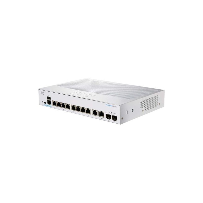 Switch Cisco CBS250 8 Puertos Gigabit 2SFP Smart