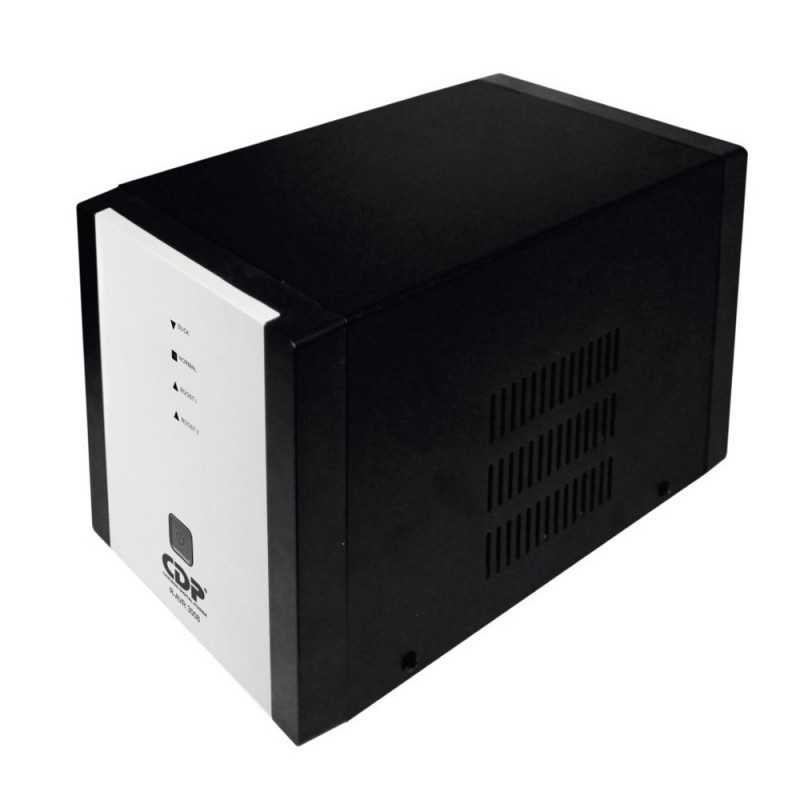 Regulador De Voltaje CDP 3000va 2400w R-AVR 3008 Negro