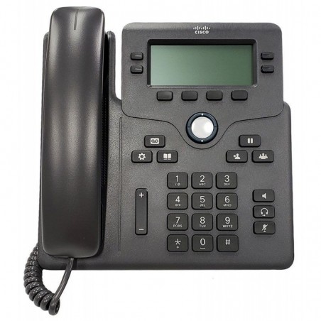 Telefono IP Cisco 6851 Multiplataforma Gris 4 Lineas