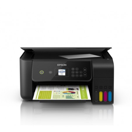 Impresora Epson L3160 Multifuncional WiFi Sistema Recarga 33ppm Negra.