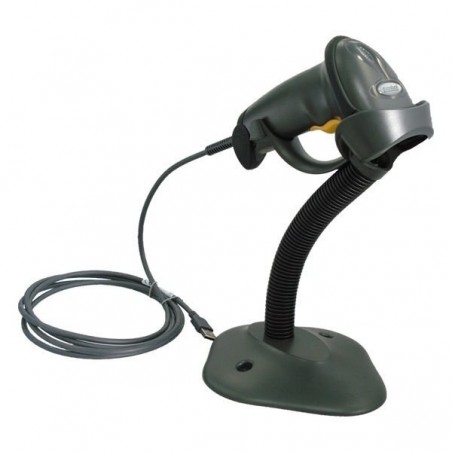 Lector De Codigo De Barras Zebra LS2208 Laser Con Base USB