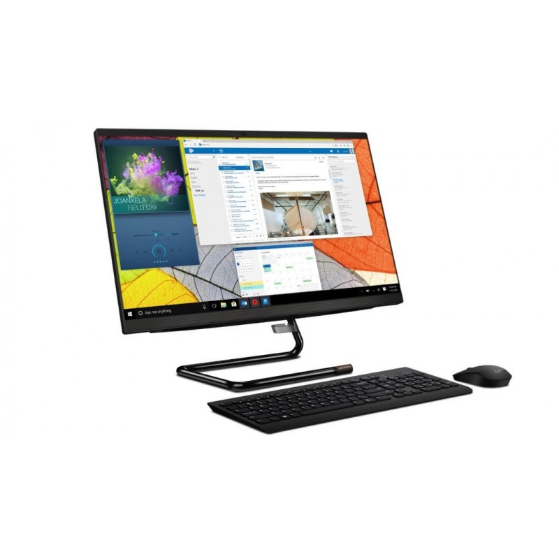 All In One Lenovo 24ARE05 AMD Ryzen 3 4300U 8GB 1TB 23.8" Linux Negro