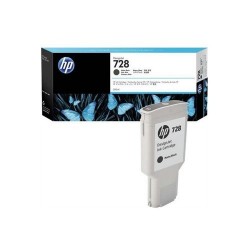 Cartucho De Tinta HP F9J68A Negro Matte 728 300ml Plotter T830 T730