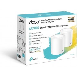Router Tp-Link Deco X20 Kit x 2 WiFi 6 Malla AX1800 Doble Banda