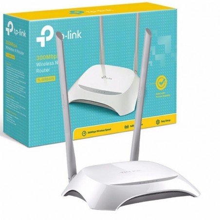 Router Tp-Link TL-WR840N WiFi 300Mbps 2 Antenas 1 Puerto Wan 4 Puertos Lan